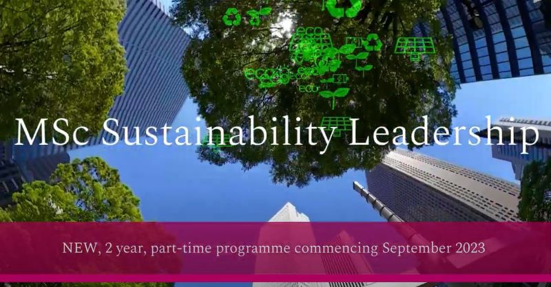 MSc Sustainability Leadership