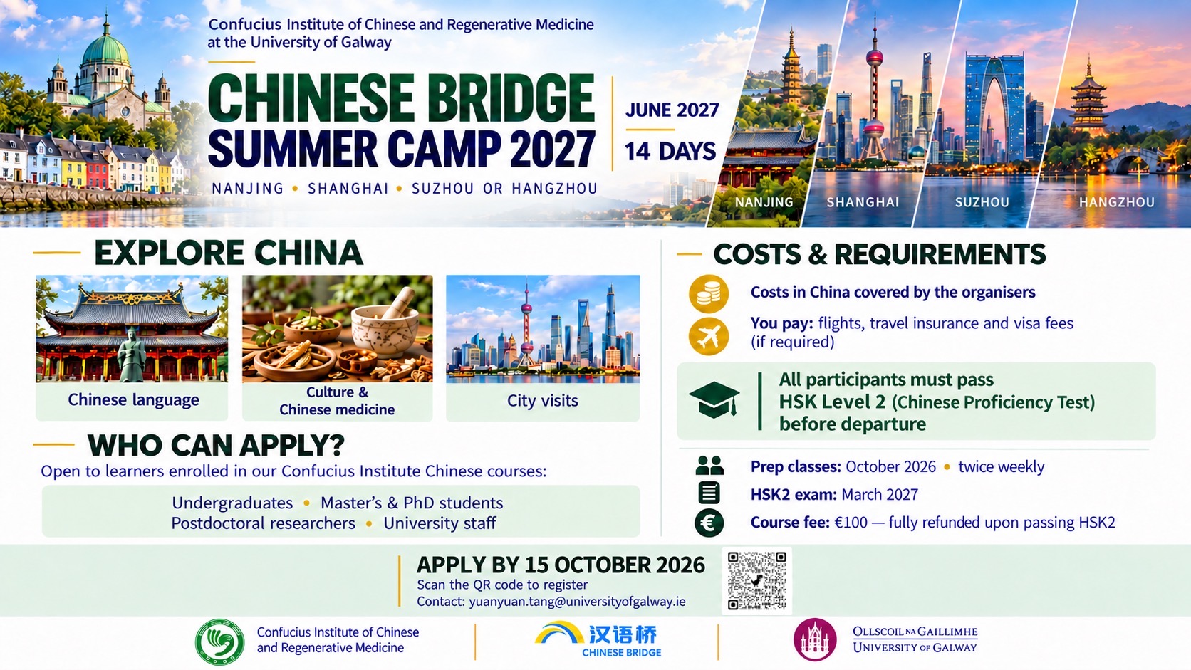 Chinese Summer Camp 2027