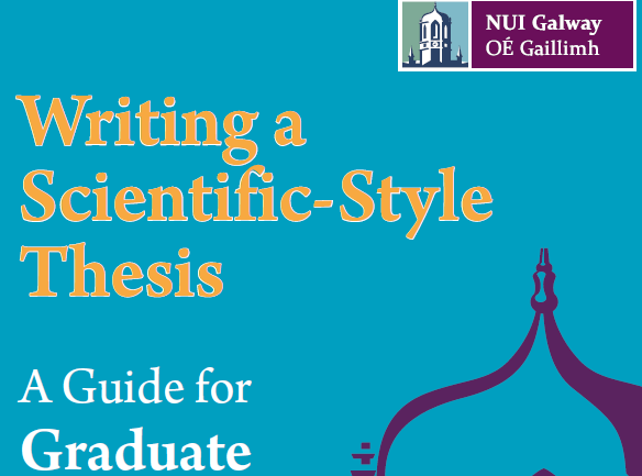 Writing a Scientific-Style Thesis Guide