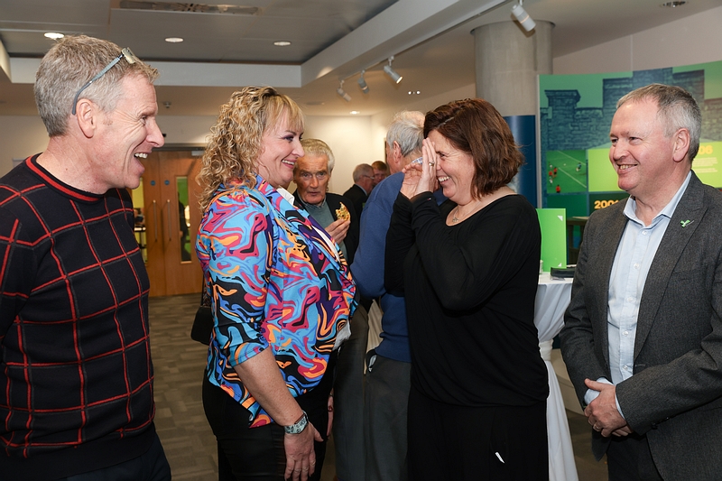 Feargal O'Callaghan, Yvonne Comer, Heather Boyle and Martin Hogan