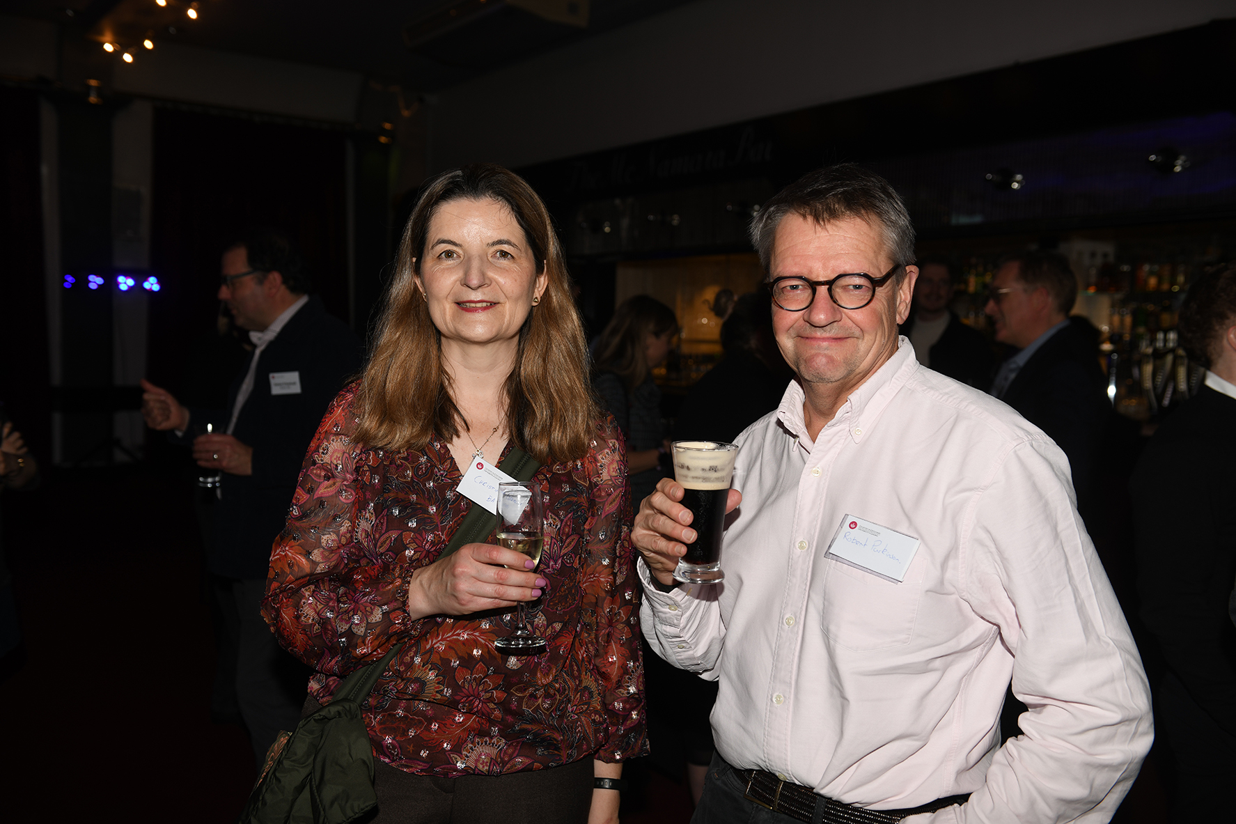 Christina Grealy and Robert Parkinson