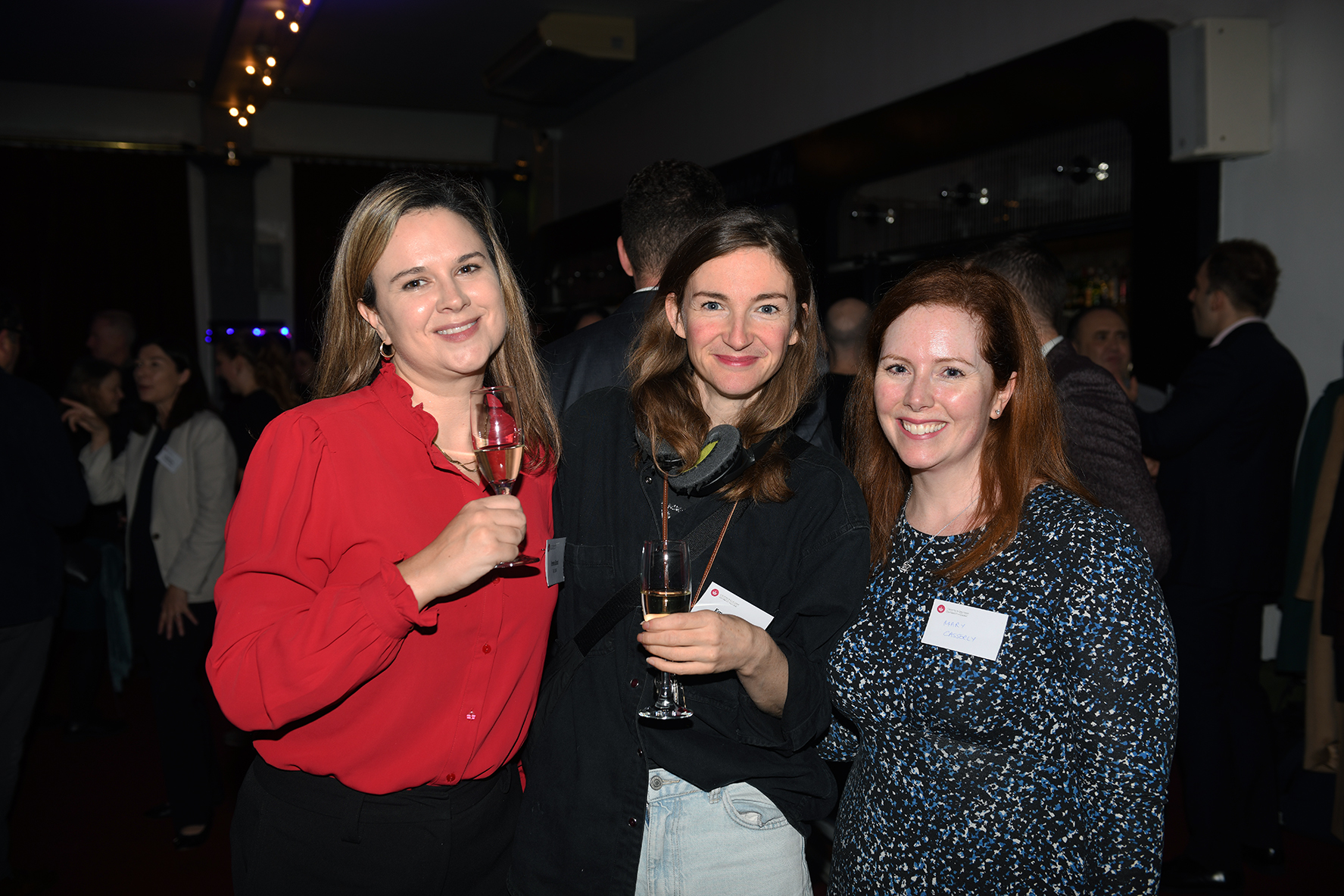 Irene Bond, Emer Lynam and Mary Casserly