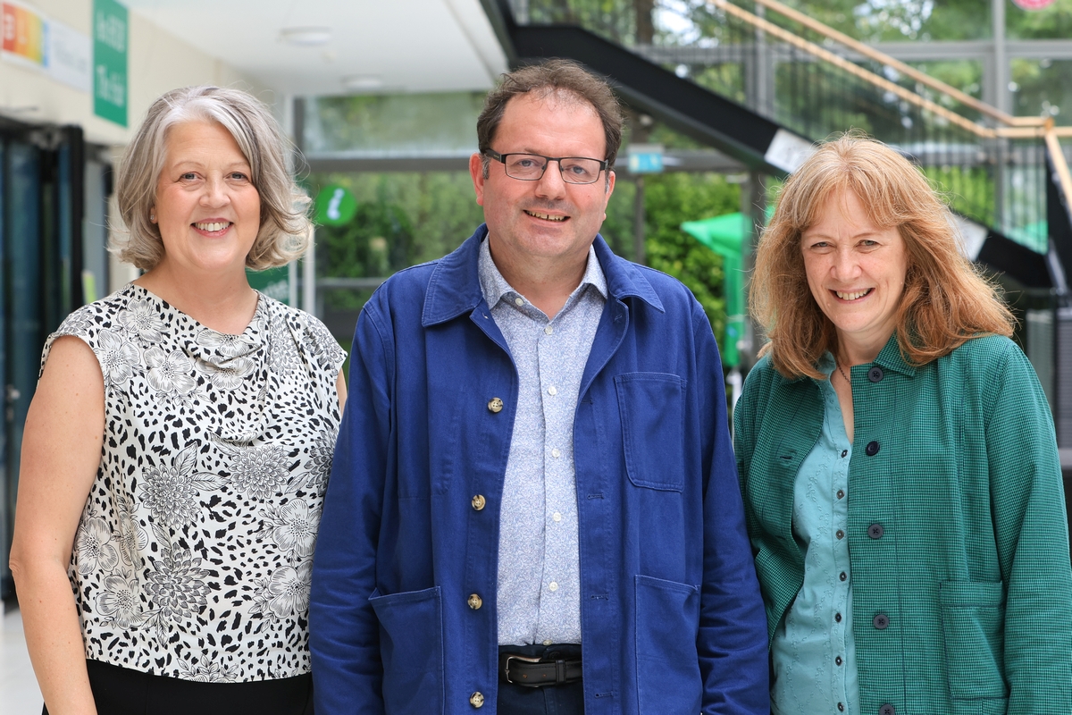 Karen Dowd, Eamonn O'Domhnaill and Sarah Holman