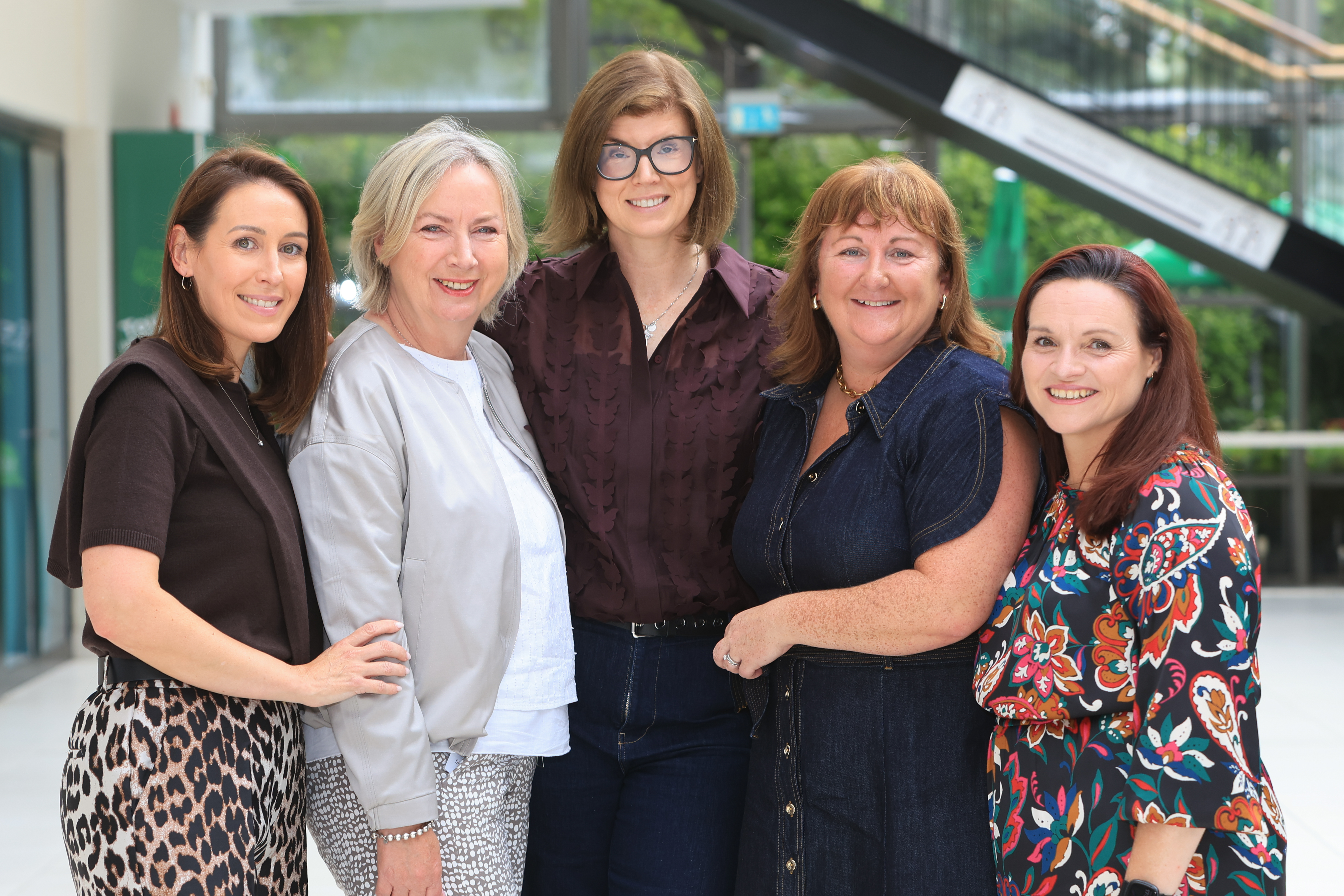 Clair Carroll, Marie Grinds, Sarahh Casseerly, Jean Boyle and Tracey Murphy. Photo Martina Regan.jpg