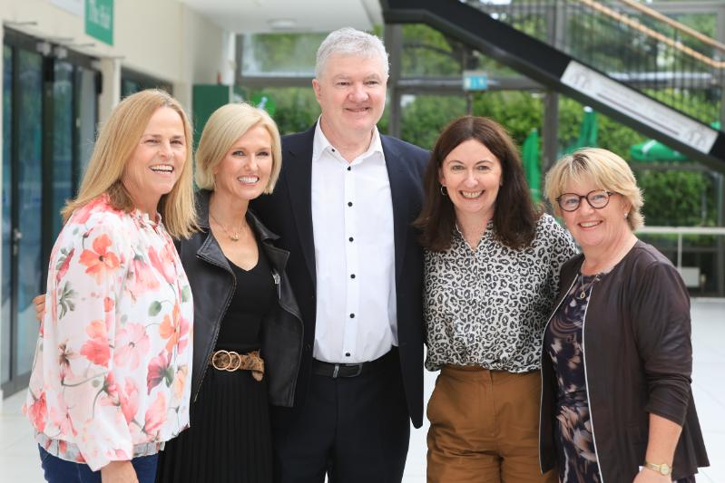Niamh Bray, Marie Sheil,Tommy O'Brien, Shirley Neville and Patricia McNicholas. Photo Martina Regan.jpg
