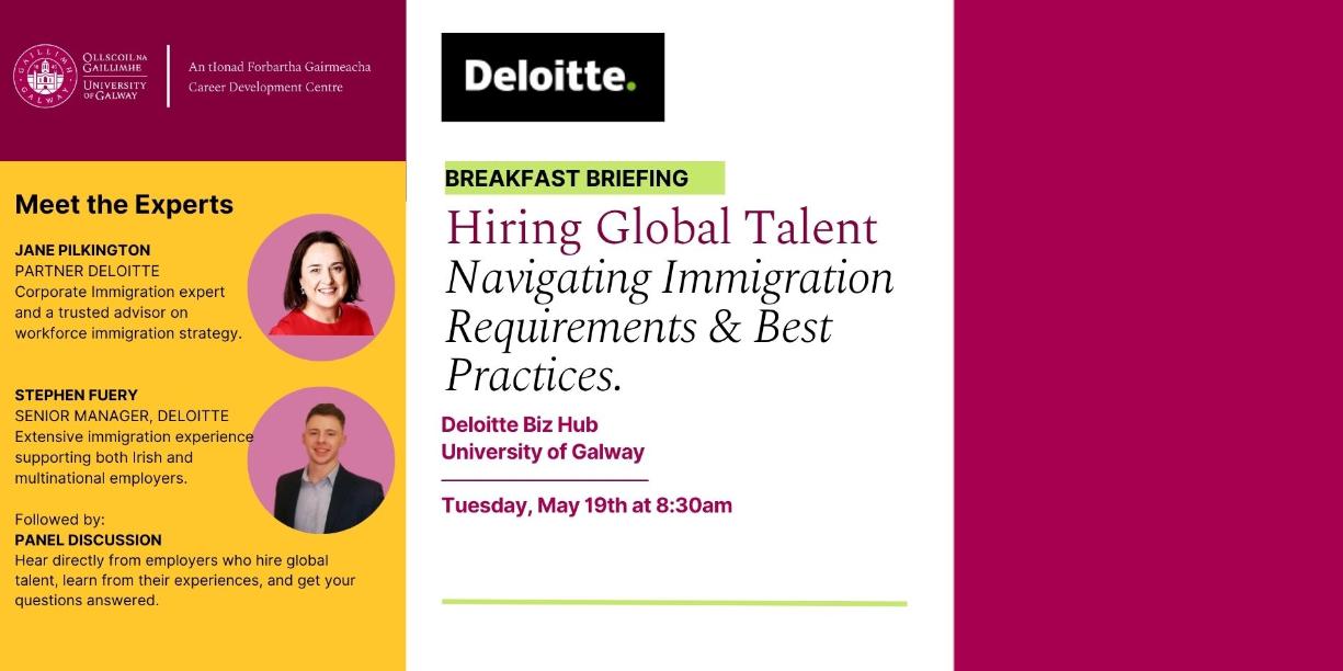 Image for Deloite breakfast briefing