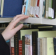 Books on a shelf