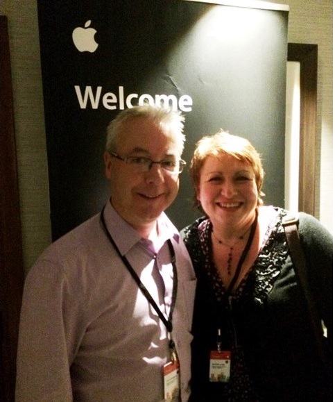 Jim Lenaghan, Chief Technical Officer and Bonnie Long, Education Technology Tutor & Teaching Practice Tutor - apple winter conference 2014