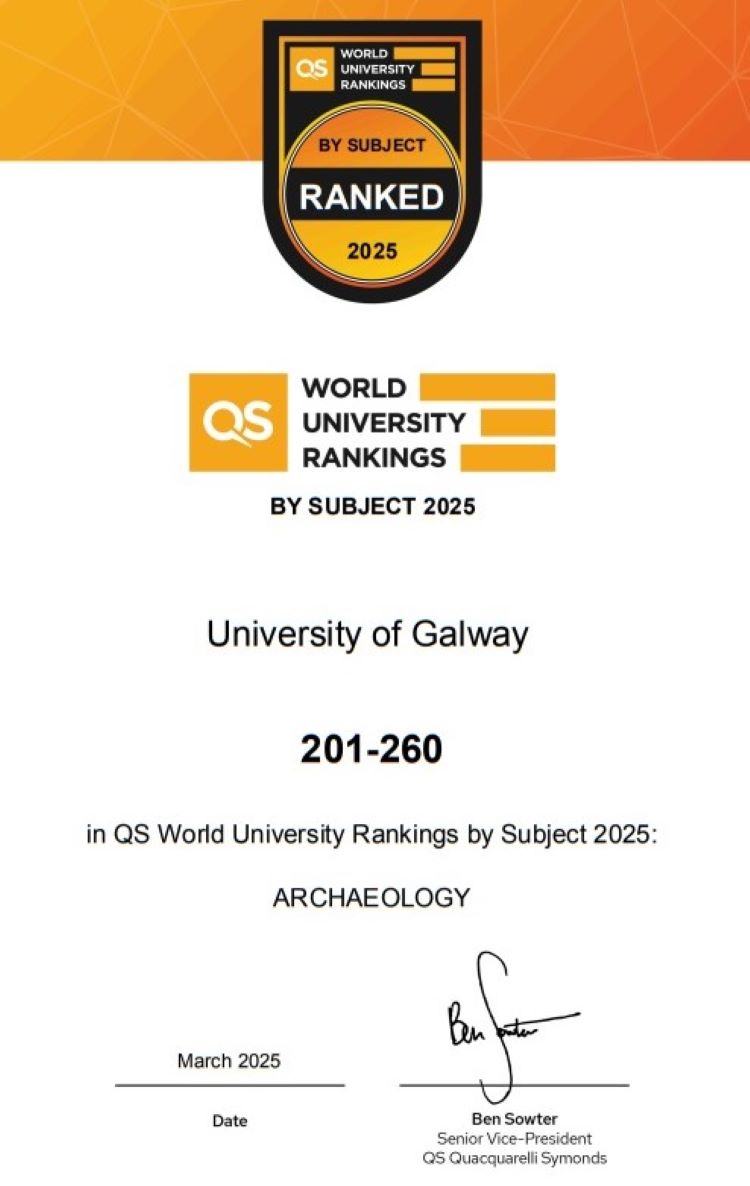 QS Subject Ranking - Archaeology 2025