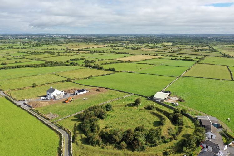Rathgurreen Ringfort on the Maree Peninsula, Co. Galway.