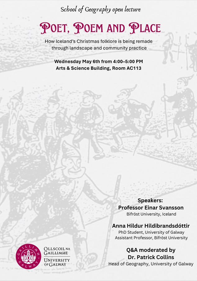 Open lecture on Icelandic folklore and place