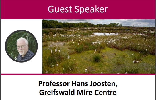 Professor Hans Joosten of the Greifswald Mire Centre, Germany