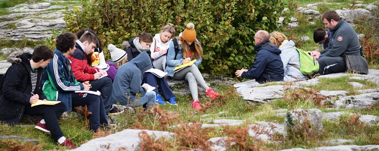 1BA Poulnabrone fieldschool 2016