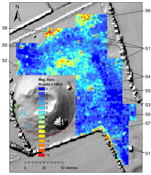 Dowth magnetic susceptibility