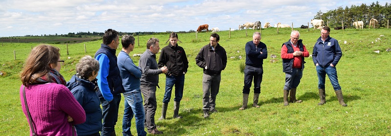 Farming Rathcroghan EIP fieldwalking tour 2018