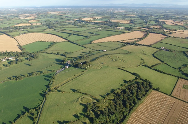 Hill of Tara aerial photograph