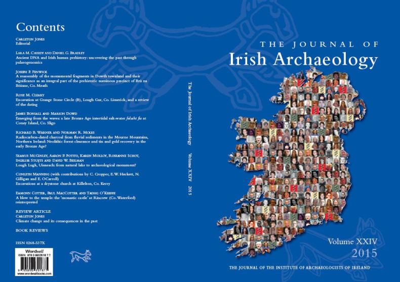 Journal of Irish Archaeology Vol. 24 cover