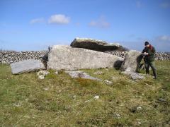 MA in Landscape Archaeology Burren Wedge Tomb