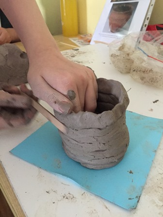 Schools Outreach CETNS Prehistoric Pottery 2019