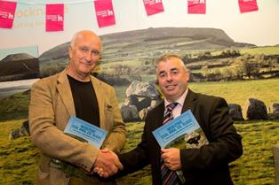 Launch of Dr Stefan Bergh's Neolithic Heritage Guide to Sligo by Minister Moran 21 August 2017