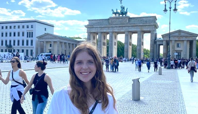 Ruth McCarthy pictured here in Berlin