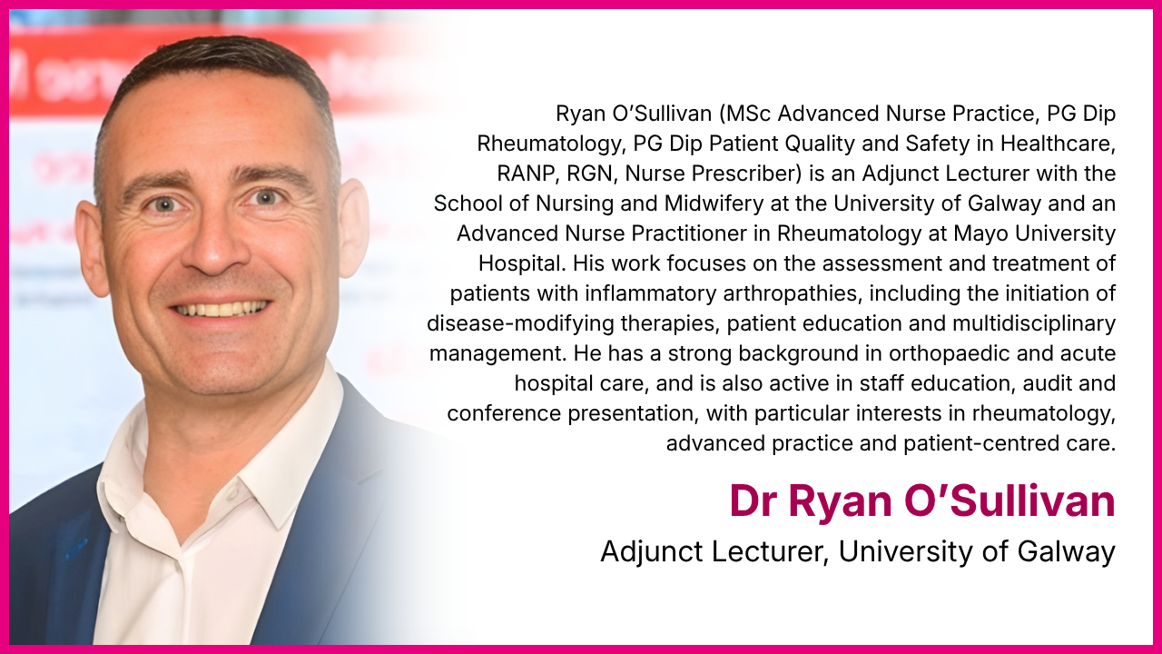 Dr Ryan O’Sullivan - Adjunct Lecturer (General Nursing)
