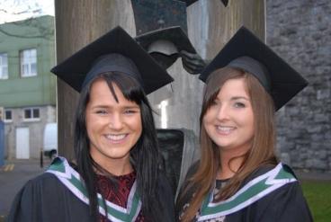 Dr HHS prize winners for 2013 - Joyce O'Shaughnessy and Teresa McDaid.