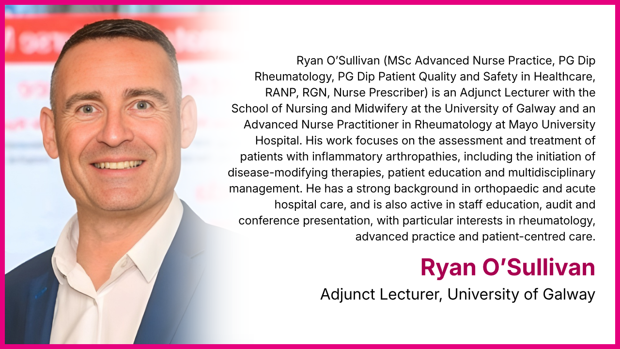 Ryan O’Sullivan - Adjunct Lecturer (General Nursing)