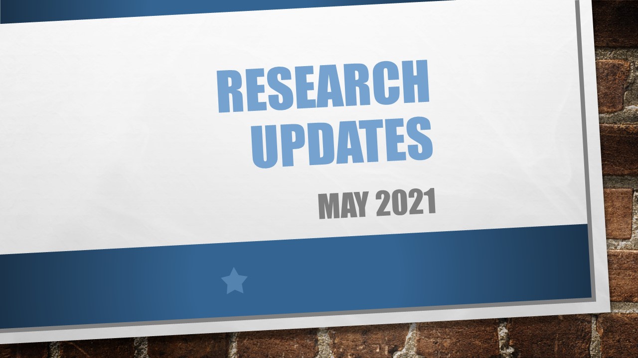 Research Updates May 2022