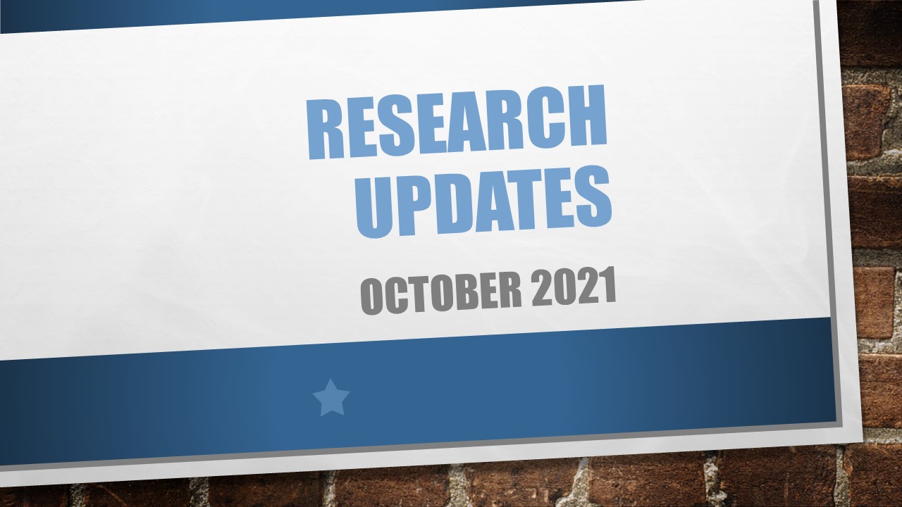 Research Updates