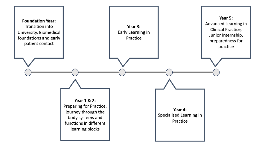 UG Medicine Course page diagram