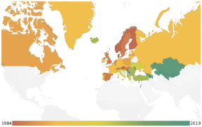 HBSC international map 2019