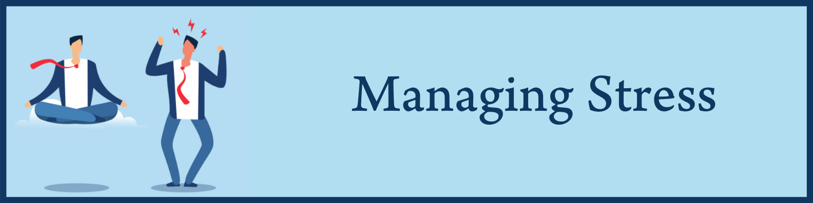 Managing Stress Banner