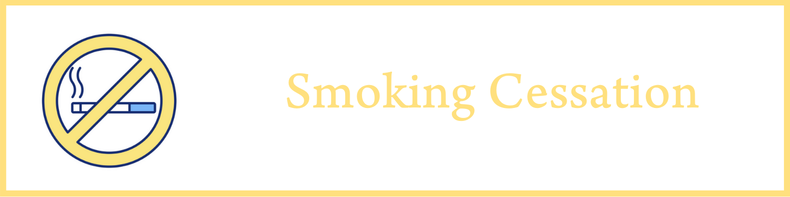 Smoking Cessation Banner