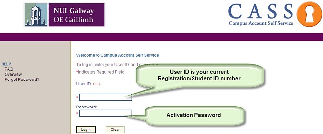 Cass Login