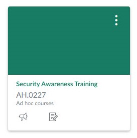 Security training Canvas