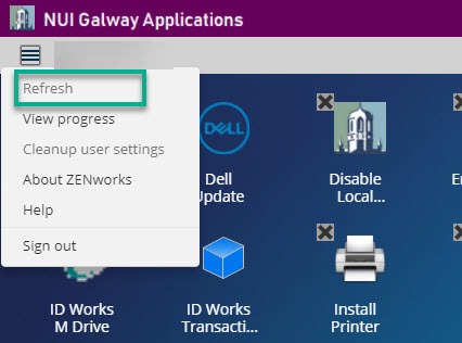 ZenWorks Refresh 