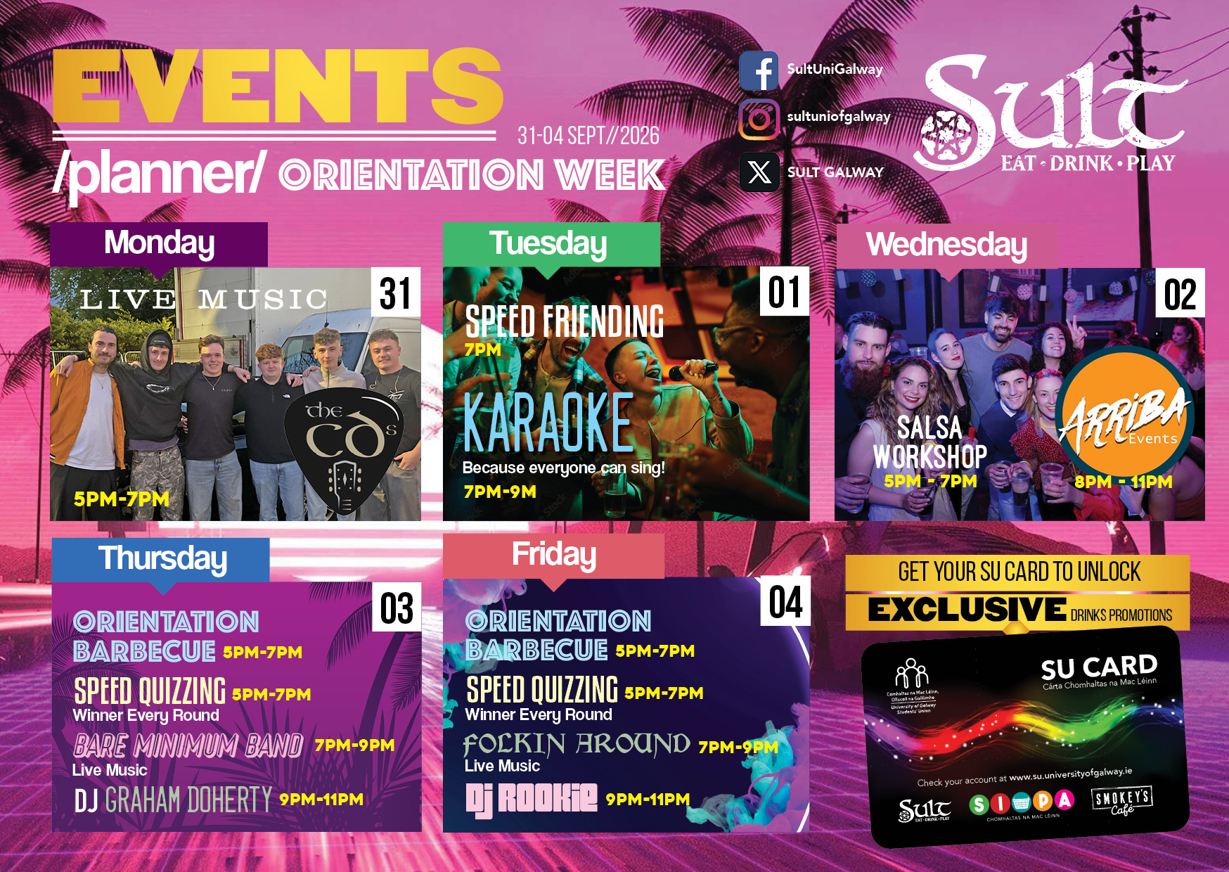 Sult orientation events