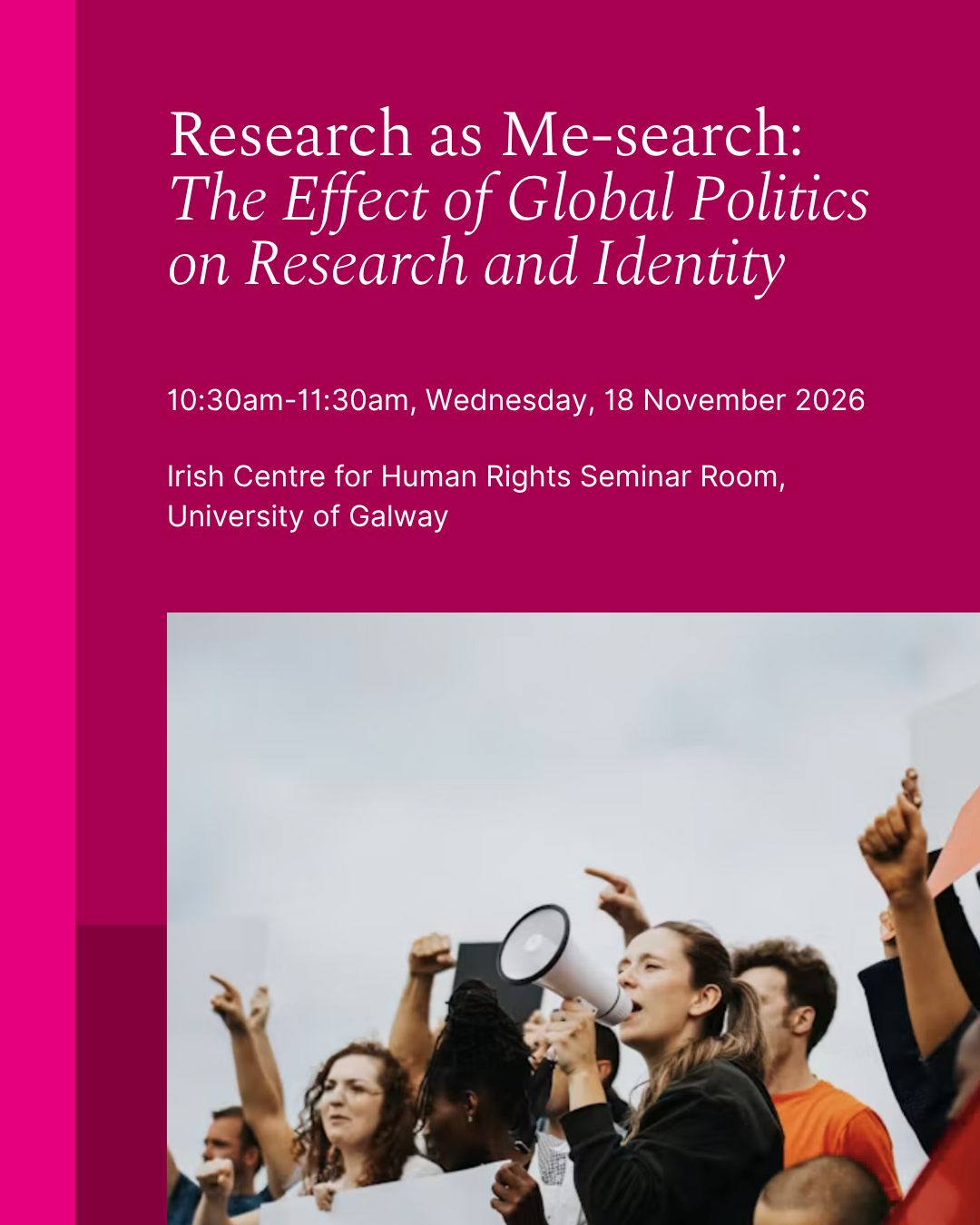 Research as Mesearch The Effect of Global Politics on Research and Identity