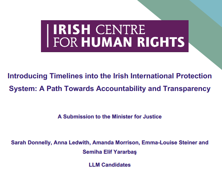 Introducing Timelines to the Irish International Protection System