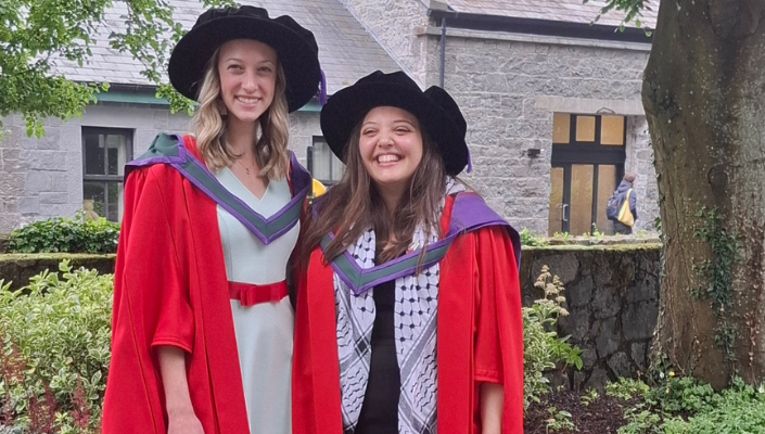 Dr Kelsey Rhude and Dr Rania Muhareb