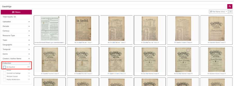 Searching the databases