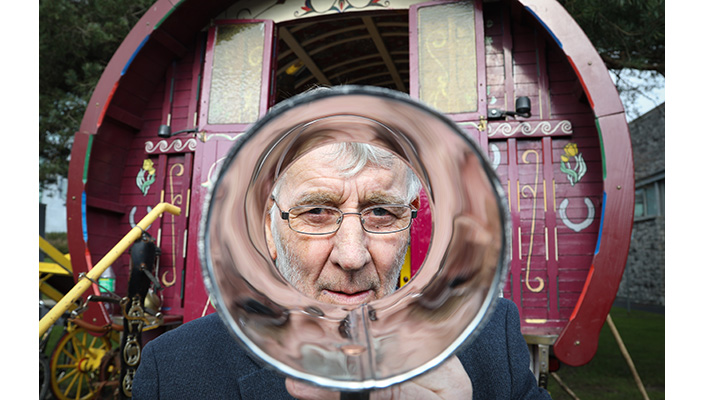 Tinsmith Tom McDonnell. Credit - Aengus McMahon. 