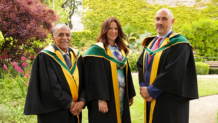 University of Galway professors Abhay Pandit, Anne O’Connor and Kieran Conboy have been elected as m