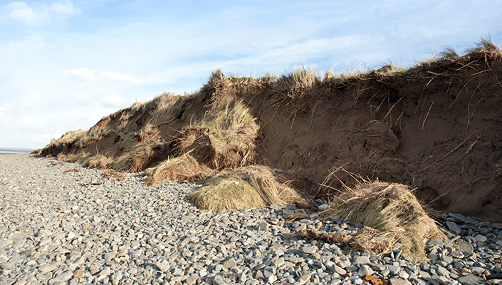 Coastal erosion