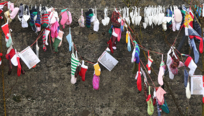 Memorials to victims of Mother and Baby homes