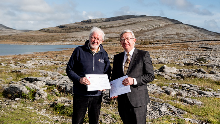 An tAire Dúlra, Oidhreachta agus Athchóirithe Toghcháin, Malcolm Noonan T.D., agus Uachtarán Ollscoi