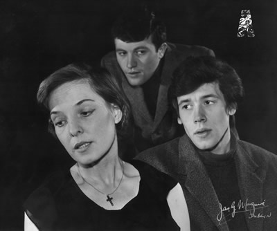 1965 Peggy Hayes, Donal McCann & Stephen Rea in Church Street