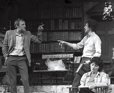 1979 Niall O'Brien, Stephen Rea & Kate Flynn in Aristocrats, Brian Friel