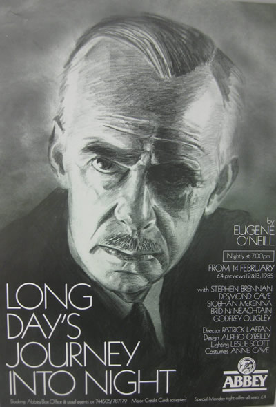 1985 Long Day's Journey into Night, Eugene O'Neill Poster